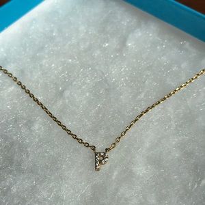 Initial P necklace